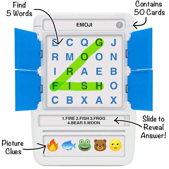 100 PICS Word Search Kids and Adults Travel Game NEW - Picture 6 of 6